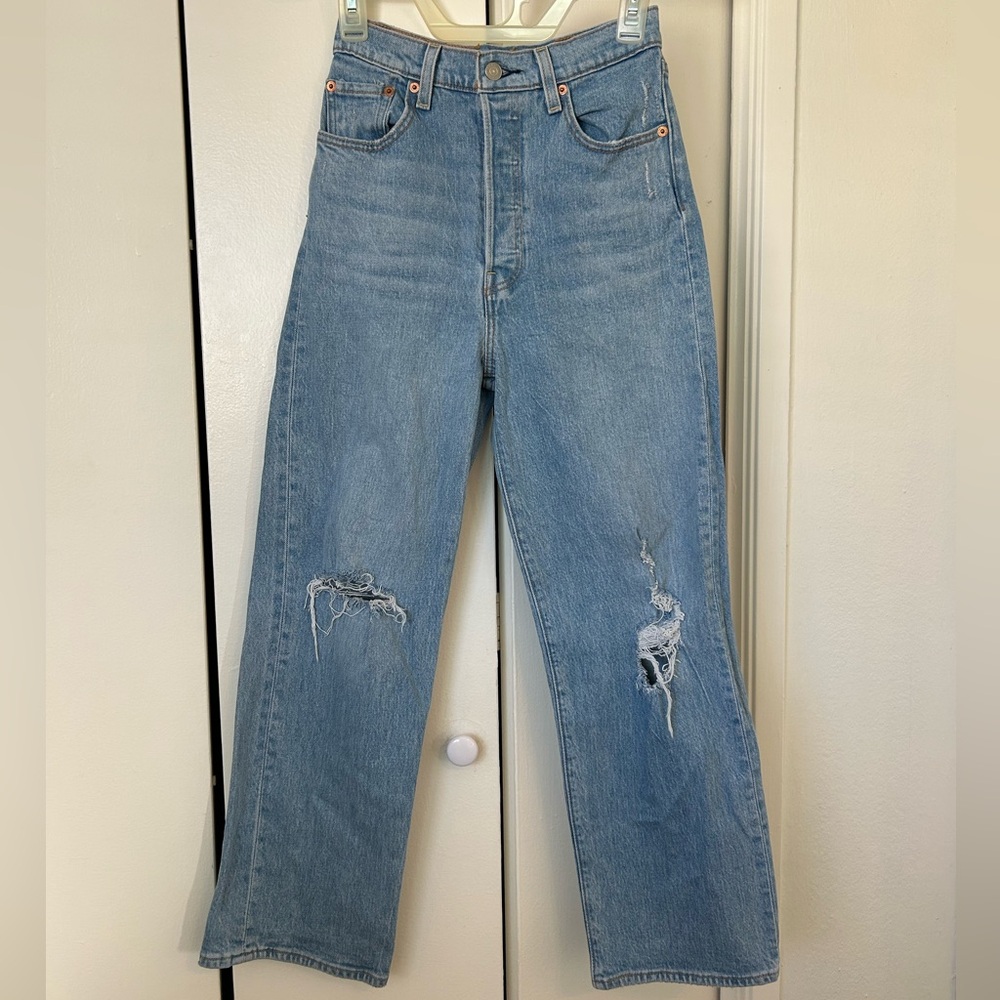 Levi’s Ribcage Ankle Straight 25